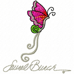 Butterfly Embroidery Design 2